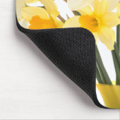 Daffodils in een Vase Mousepad Muismat (Hoek)