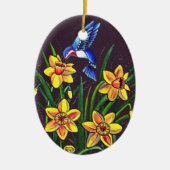 Daffodils Keramisch Ornament (Voorkant)