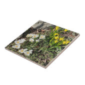 Daffodils & Krokus Keramische Tegel Tegeltje (Zijkant)