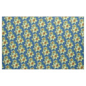 Daffodils lente botanische kunst waterverf stof (Fat Quarter)