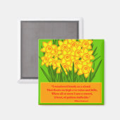 Daffodils Magneet (Voorkant / Achterkant)