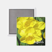 Daffodils Magnet (Voorkant / Achterkant)