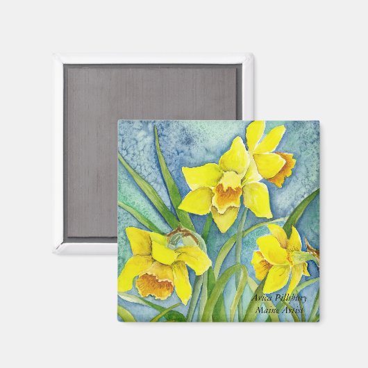 DAFFODILS Magnet (Voorkant / Achterkant)