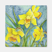 DAFFODILS Magnet