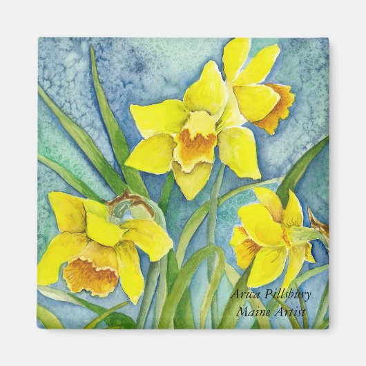 DAFFODILS Magnet (Voorkant)