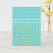 Daffodils, marathday Kaart, grootmoeder Kaart (Gele Bloem)