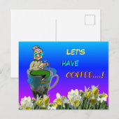 Daffodils Mok Koffee Briefkaart (Voorkant / Achterkant)
