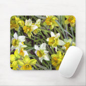 Daffodils Mousepad Muismat (Met muis)