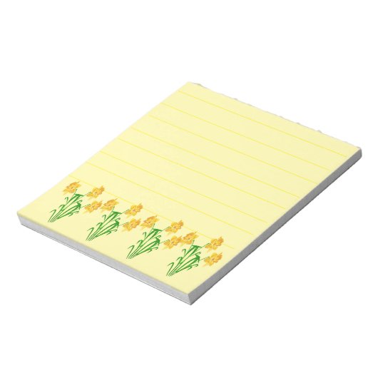 Daffodils Notitieblok (Linkerzijde)