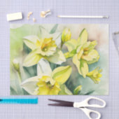 DAFFODILS ontkoppelingspapier Tissuepapier (Craft)