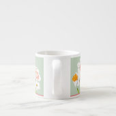 Daffodils op een Espresso-Mok Espresso Kop (Achterkant)
