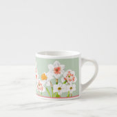 Daffodils op een Espresso-Mok Espresso Kop (Rechts)