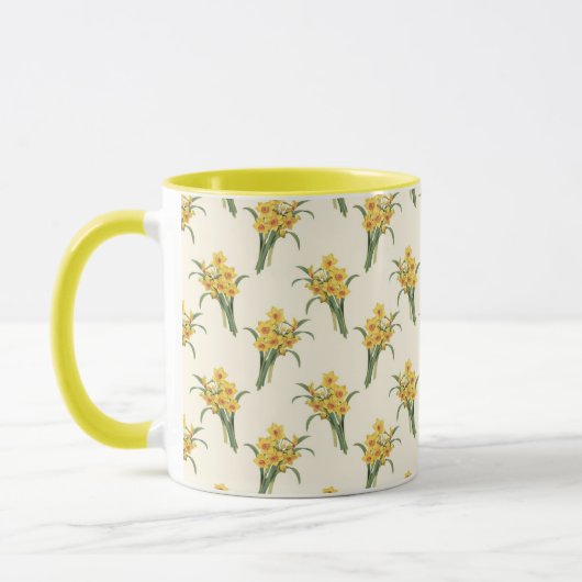 Daffodils pattern mok (Links)