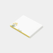 Daffodils Personaliseren met Jouw naam Post-it® Notes (Schuin)