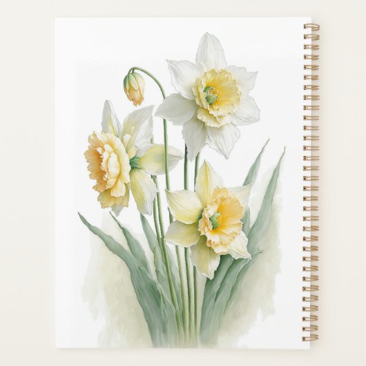 Daffodils Planner (Achterkant)
