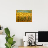 Daffodils Poster (Thuiskantoor)