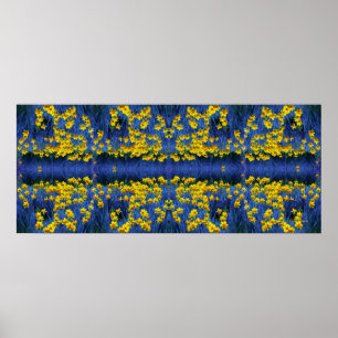 Daffodils reflecteren poster