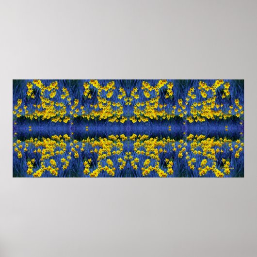 Daffodils reflecteren poster (Voorkant)