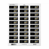 Daffodils Return Address Labels (Full Sheet)