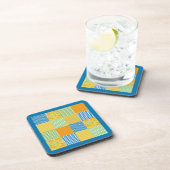 Daffodils set Onderzetters, country faux-patchwork Drankjes Onderzetter (Rechterzijde)