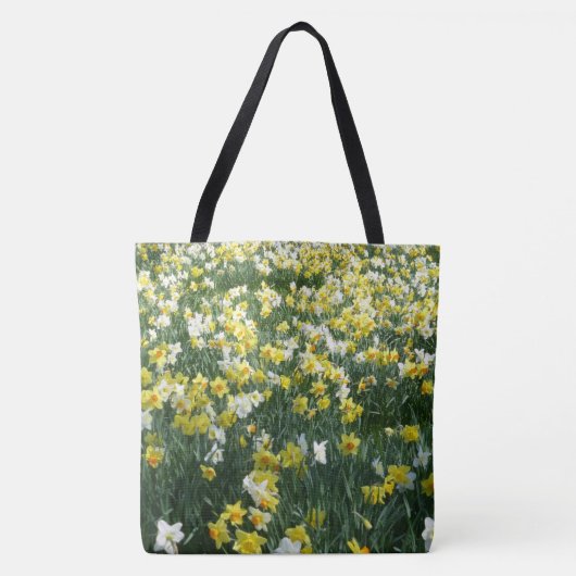 Daffodils Spring Flowers Canvas tas (Voorkant)