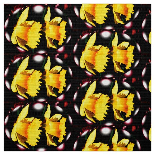 Daffodils Stof (Swatch)