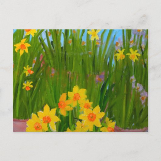 Daffodils: Susan Payne-Trutna Briefkaart (Voorkant)