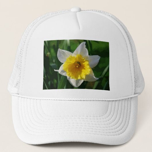 Daffodils Symbolize Renewal Trucker Pet (Voorkant)