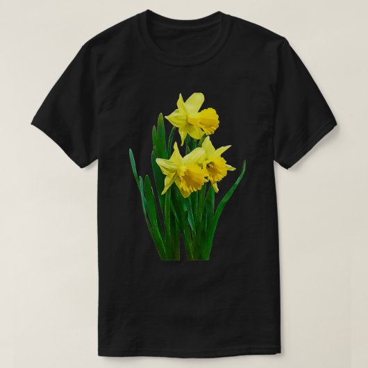 Daffodils Tall and Short T-shirt (Design voorkant)