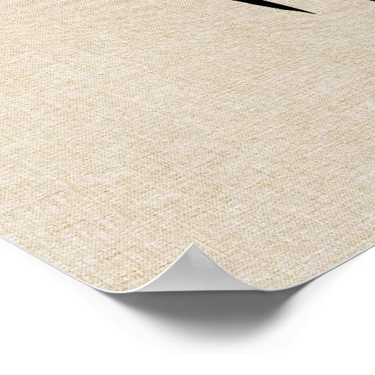 Daffodils Tekening Canvas Flower Poster (Hoek)