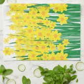 Daffodils. Theedoek (Gevouwen)