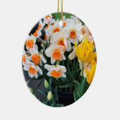 Daffodils & Tulips, Oregon Keramisch Ornament (Rechts)