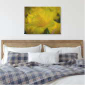 Daffodils up close canvas print (Insitu (Slaapkamer))
