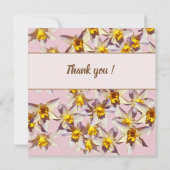 Daffodils Wil je mijn flowergirl kaart zijn? (Achterkant)