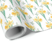 Daffodils wrapppapier cadeaupapier (Rol Hoek)
