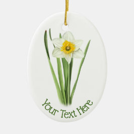Daffodilventilator Keramisch Ornament