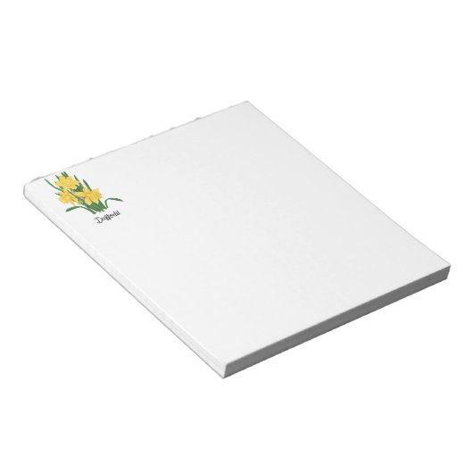 Daffodilventilator Notitieblok (Schuin)