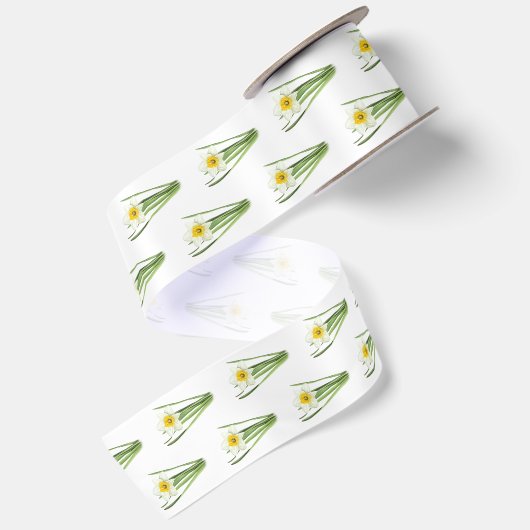 Daffodilventilator Satijnen Lint (Achterkant)