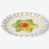Daffodilwaanzin. Papieren Bordje (Gekanteld)