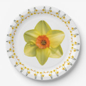 Daffodilwaanzin. Papieren Bordje (Voorkant)