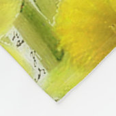  daffodis fleece deken (Hoek)