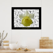 Daffoldil  afdrukken poster (Keuken)