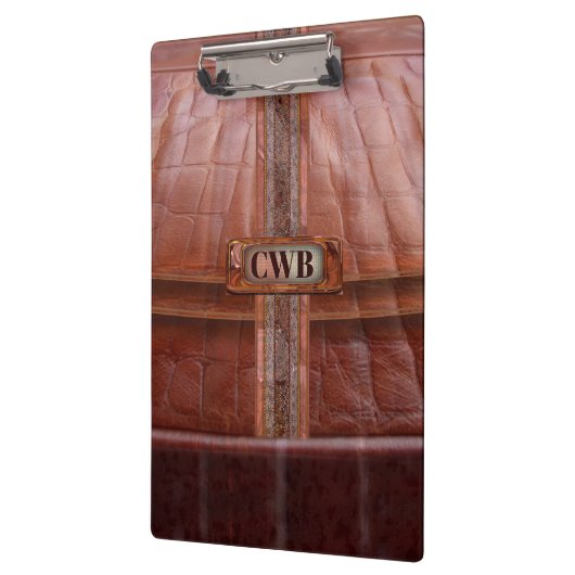 Daffy Cool Retro Beautiful Monogram Klembord (Links)