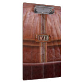 Daffy Cool Retro Mooie Monogram Klembord (Rechts)