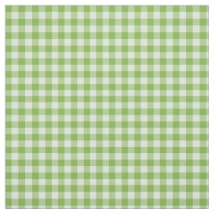 Daffy-down-Dillies Green Check Gingham Pattern Stof