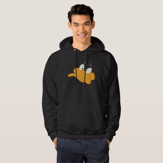 DAFFY DUCK™ Angry Face Hoodie (Voorkant volledig)