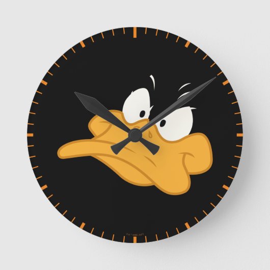 DAFFY DUCK™ Angry Face Ronde Klok (Voorkant)