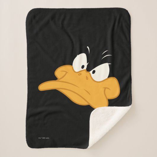 DAFFY DUCK™ Angry Face Sherpa Deken (Voorkant)