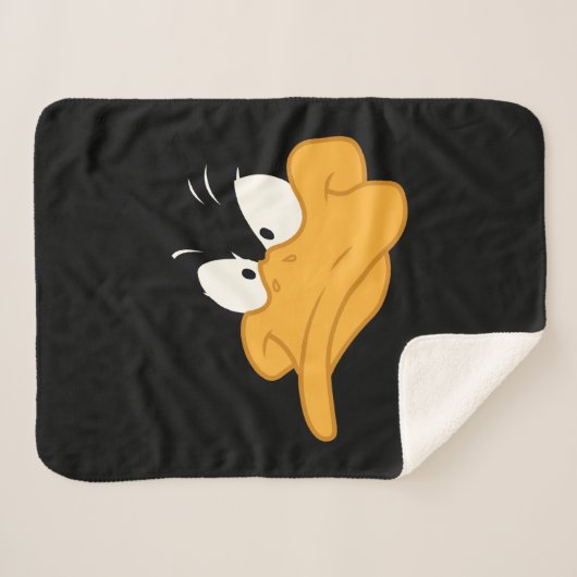 DAFFY DUCK™ Angry Face Sherpa Deken (Voorkant (horizontaal))