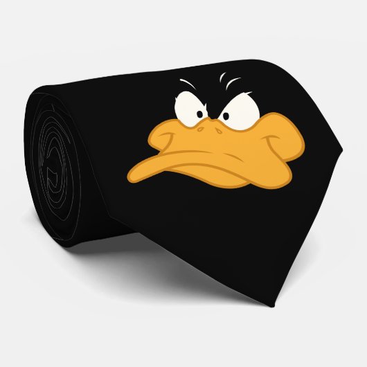 DAFFY DUCK™ Angry Face Stropdas (Opgerold)